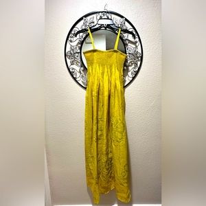 🌻Yellow Maxi Dress By Lapis